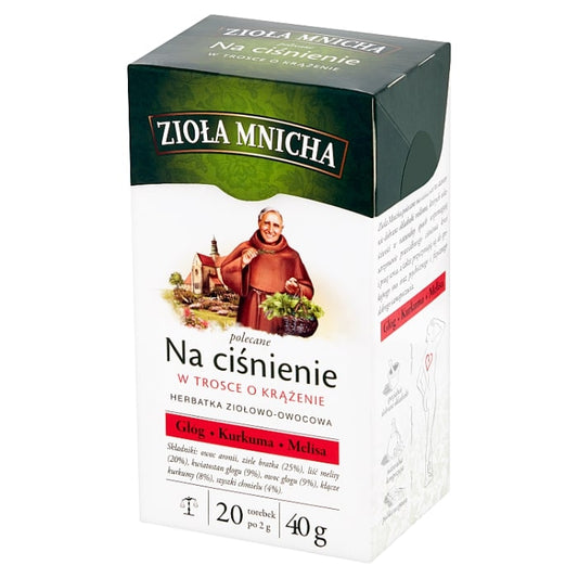 Zioła Mnicha na Ciśnienie 40g Big Active