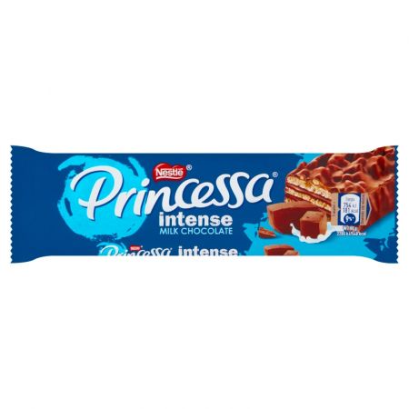 Princessa Wafel z kremem kakaowym oblany czekoladą mleczną 33g