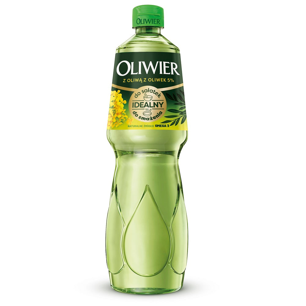 Olej Oliwier rzepakowy 1l Kruszwica
